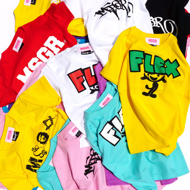 MSGR KIDS TEE カラフルに楽しめるキッズTシャツ登場