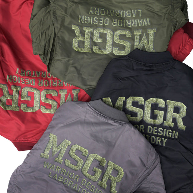 MSGRより洗練された細身シルエットMA-1が登場