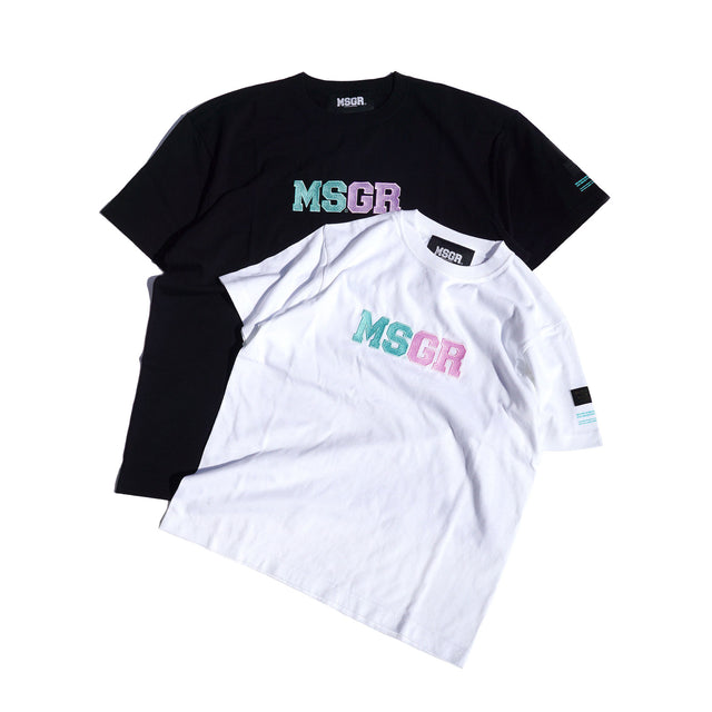 MSGRより高級感ある刺繍ロゴTシャツの限定カラーが入荷!