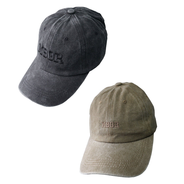MSGRよりヴィンテージ仕様のストラップバックキャップ発売!