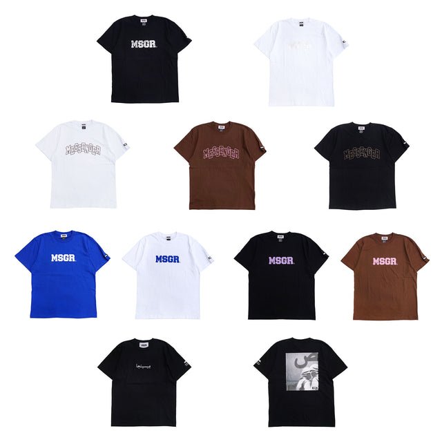 MSGRより新たなバリエーションで魅せるTシャツ5型発売!