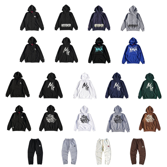 MSGRより着回し抜群スウェットアイテム2弾発売!