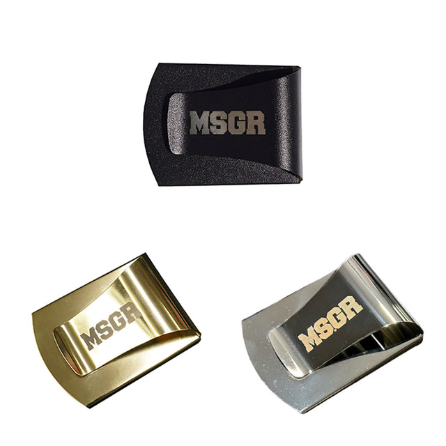 MSGRより高級感あるマネークリップ発売!
