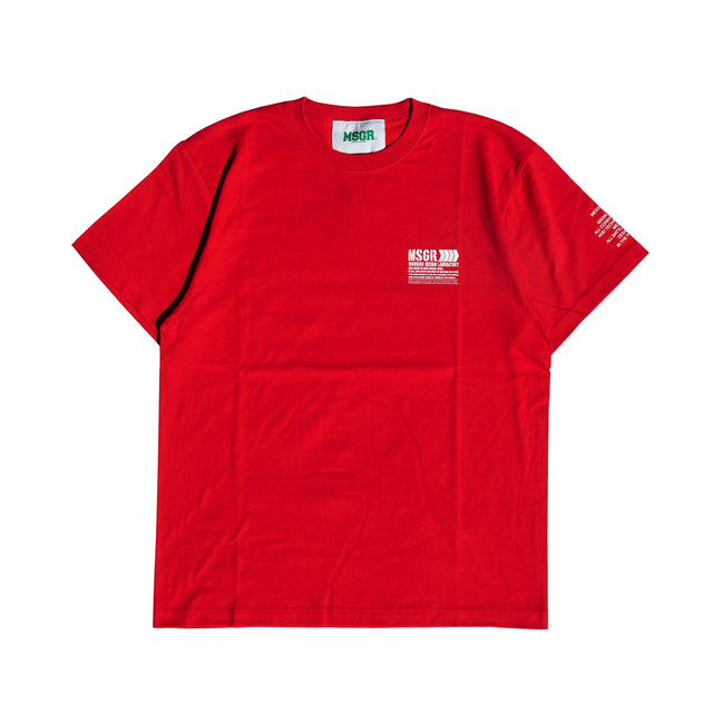 MSGR Tシャツ / SCRAPED LOGO TEE