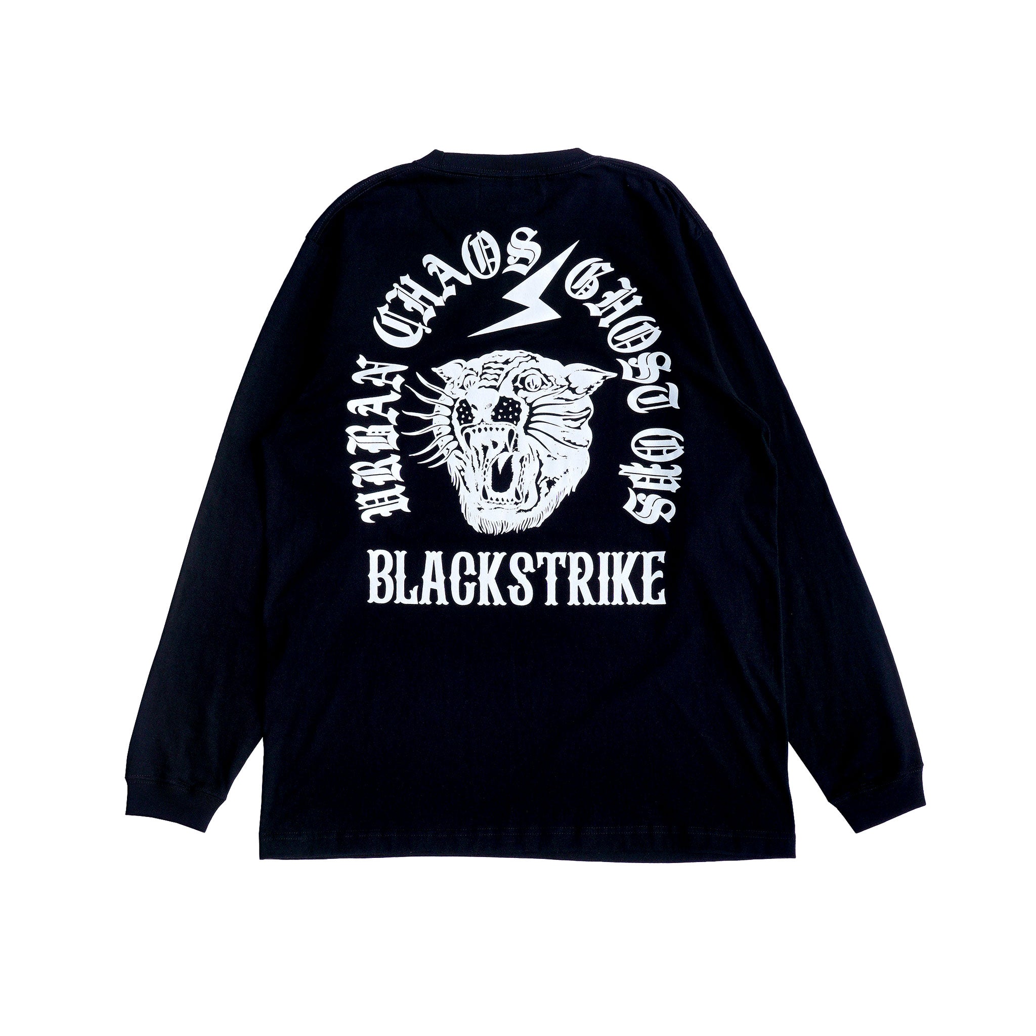 WE11DONE 韓国 黒 ブラック ロンT トレーナー 長袖 ホラーコラージュ WE11DONE Black Horror Collage L/S T-Shirt