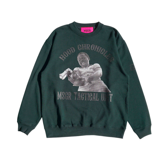 MSGR トレーナー / HOOD CHRONICLES 8.8oz PILE CREW