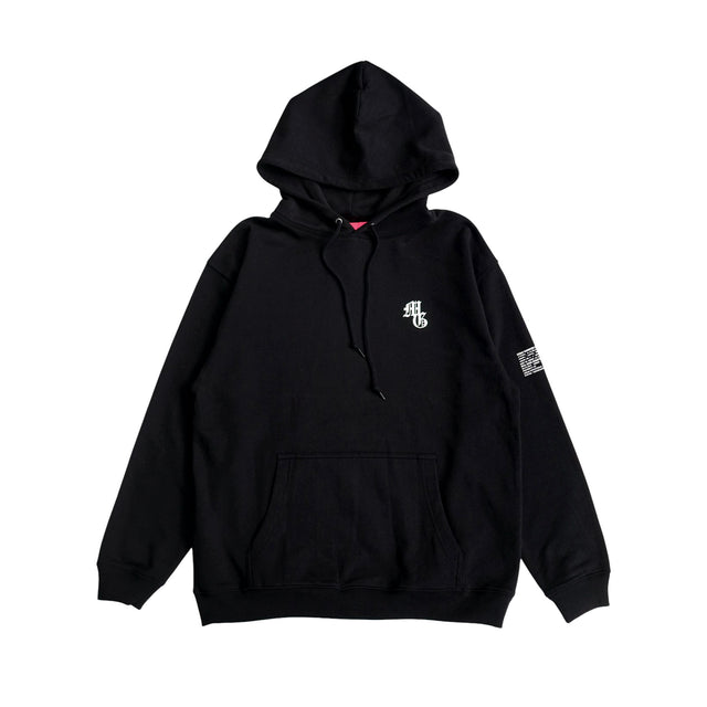 MSGR パーカー / BLACK STRIKE 8.8oz PULL HOOD