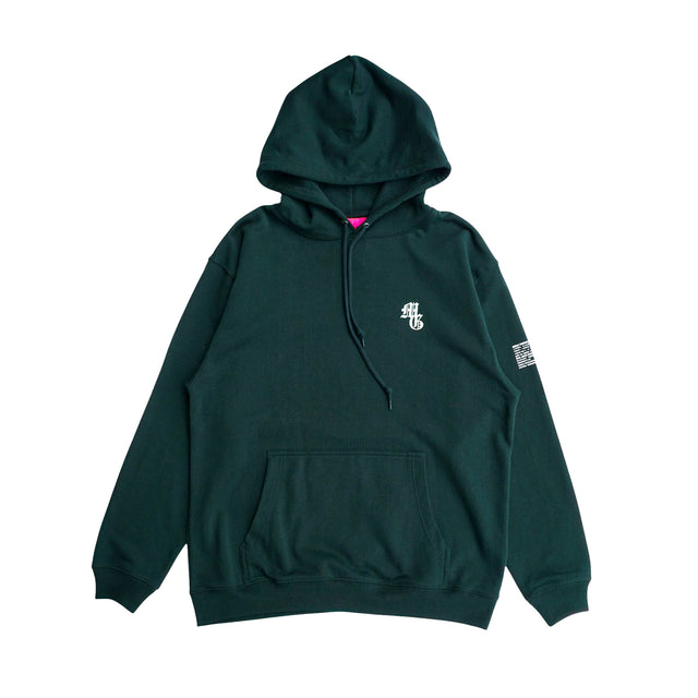 MSGR パーカー / BLACK STRIKE 8.8oz PULL HOOD