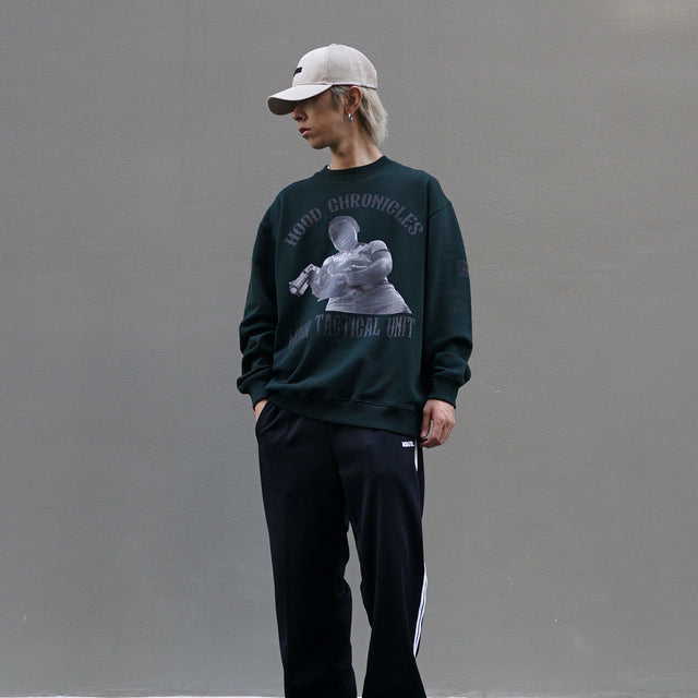 MSGR トレーナー / HOOD CHRONICLES 8.8oz PILE CREW