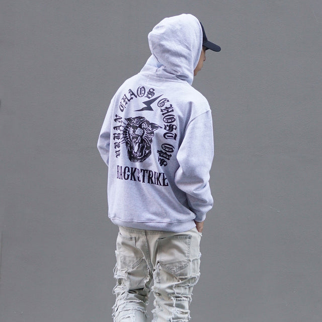 MSGR パーカー / BLACK STRIKE 8.8oz PULL HOOD