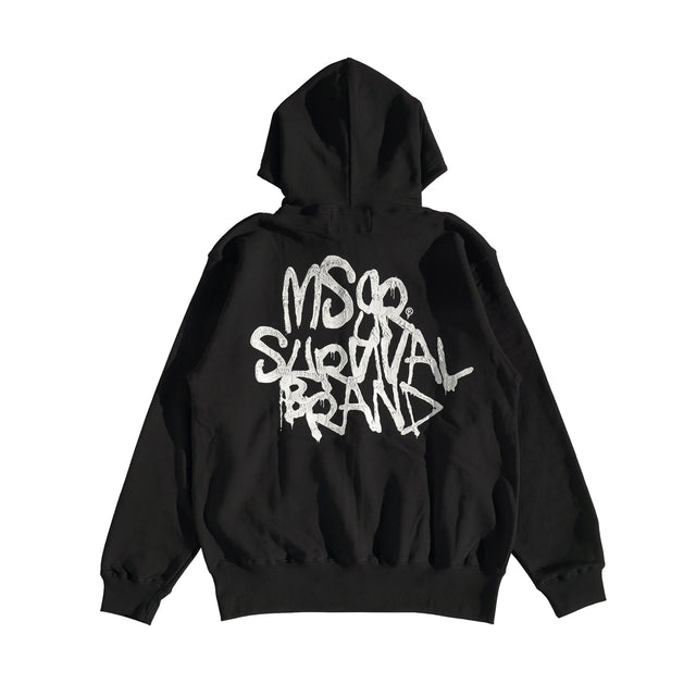 MSGR ジップパーカー / SURVIVE THE STREET 10oz PILE ZIP HOOD