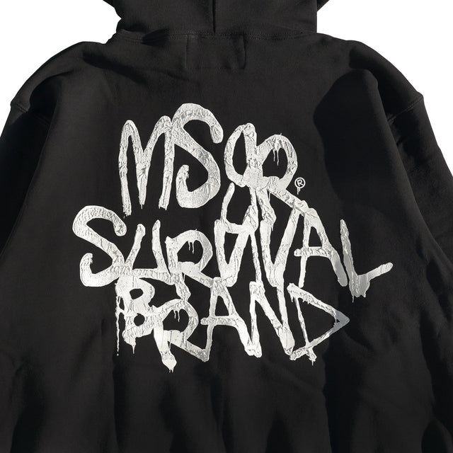 MSGR ジップパーカー / SURVIVE THE STREET 10oz PILE ZIP HOOD