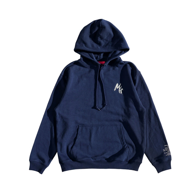 MSGR パーカー / SCRIBBLE MG LOGO 8.8oz PILE HOOD