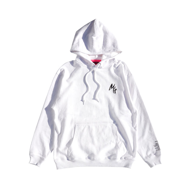 MSGR パーカー / SCRIBBLE MG LOGO 8.8oz PILE HOOD