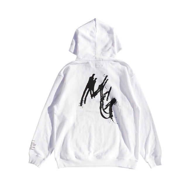 MSGR パーカー / SCRIBBLE MG LOGO 8.8oz PILE HOOD