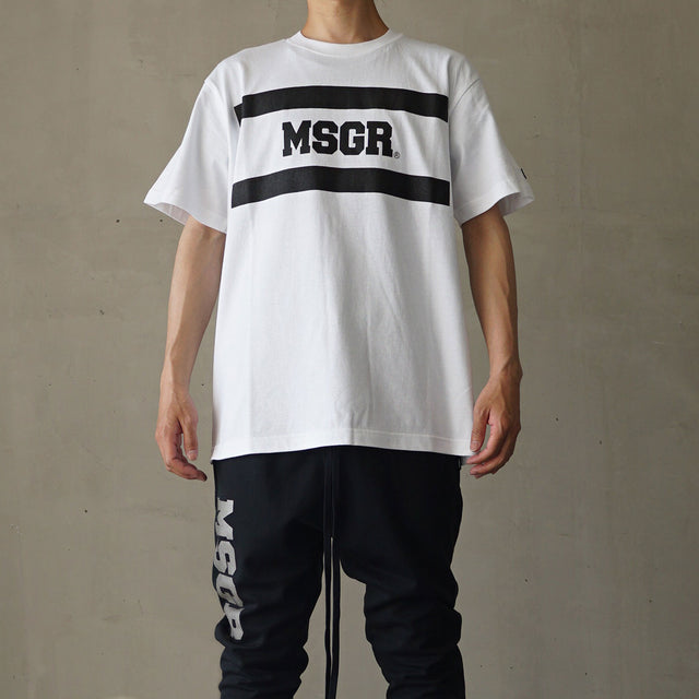 MSGR TEEシャツ / BAR LOGO TEE