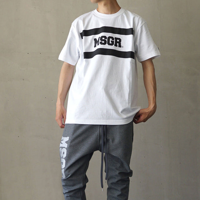 MSGR TEEシャツ / BAR LOGO TEE