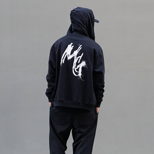 MSGR ジップパーカー / SCRIBBLE MG 8.8oz PILE ZIP HOOD