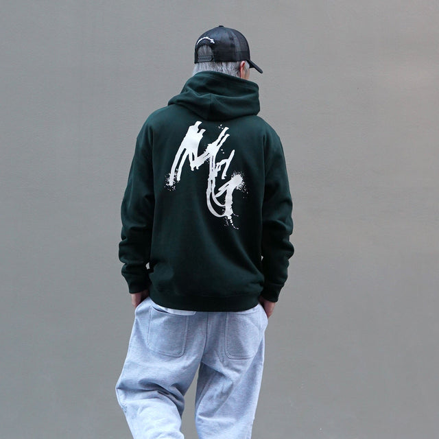 MSGR パーカー / SCRIBBLE MG LOGO 8.8oz PILE HOOD