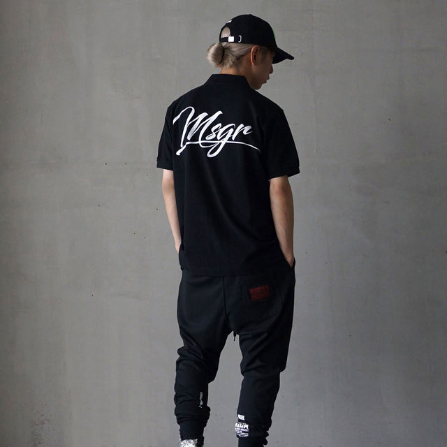 MSGR ポロシャツ / BLACKSWORD LOGO POLO SHIRTS