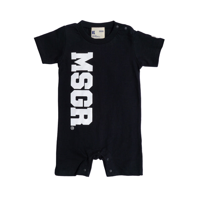 MSGR 子供服 / VIRTICAL LOGO ROMPERS