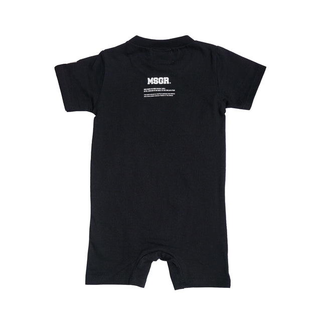 MSGR 子供服 / VIRTICAL LOGO ROMPERS