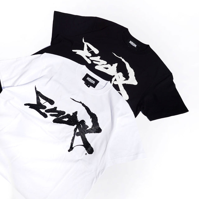 MSGR TEEシャツ / CALLIGRAPHY MSGR TEE-FRONT