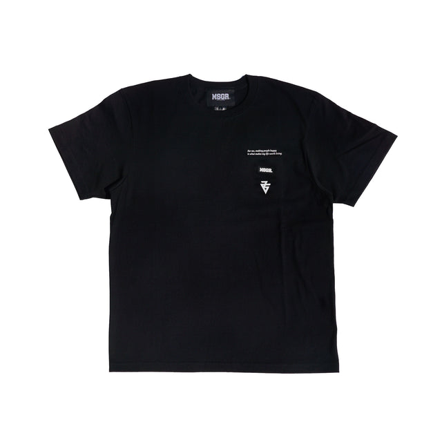 MSGR TEEシャツ / CALLIGRAPHY MSGR TEE-BACK