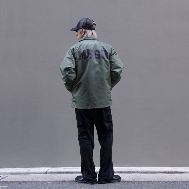 MSGR ジャケット / BLOCK LOGO BOA COACH JACKET