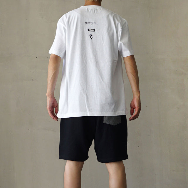 MSGR TEEシャツ / CALLIGRAPHY MSGR TEE-FRONT