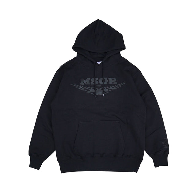 MSGR パーカー / MOTOR CARBON LOGO 12.7oz PULL HOOD