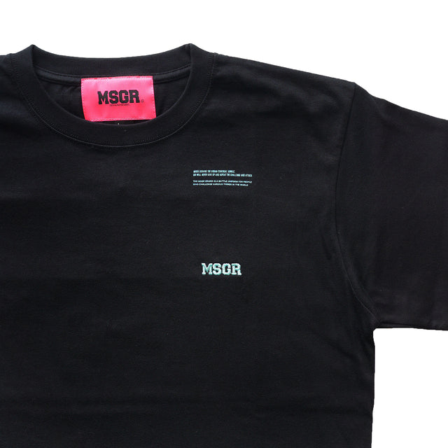 MSGR Tシャツ / BLOCK LOGO 4+28 EMBLOID PREMIUM TEE