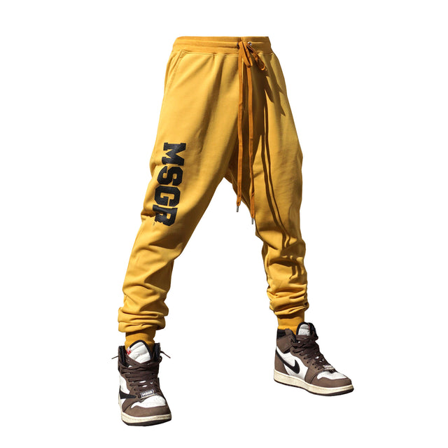 MSGR ジョガーパンツ / STYLISH PONCH JOGGER-BLOCK LOGO