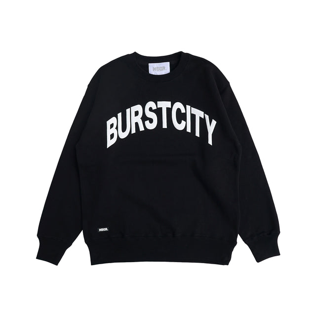 MSGR トレーナー / BURSTCITY 12oz PILE CREW