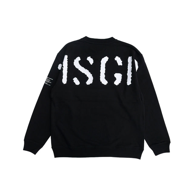 MSGR トレーナー / STENCIL BIC LOGO 8.8oz PILE CREW