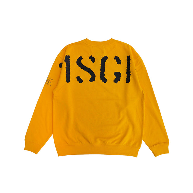 MSGR トレーナー / STENCIL BIC LOGO 8.8oz PILE CREW