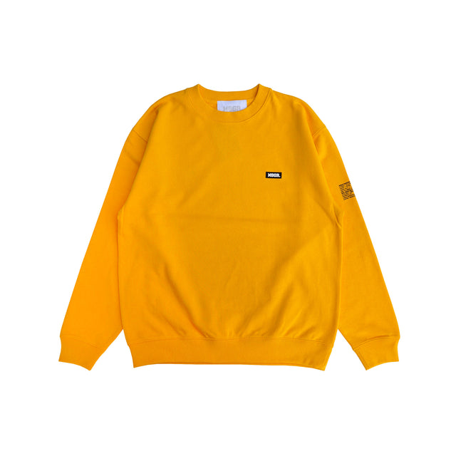 MSGR トレーナー / STENCIL BIC LOGO 8.8oz PILE CREW