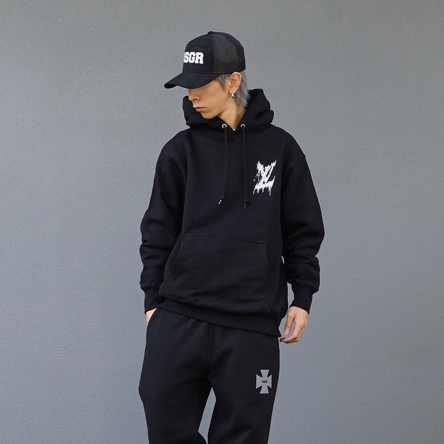 MSGR パーカー / VENOM LOGO 12oz PILE HOOD