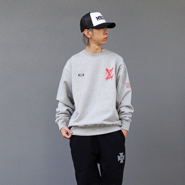 MSGR トレーナー / VENOM LOGO 12oz PILE CREW