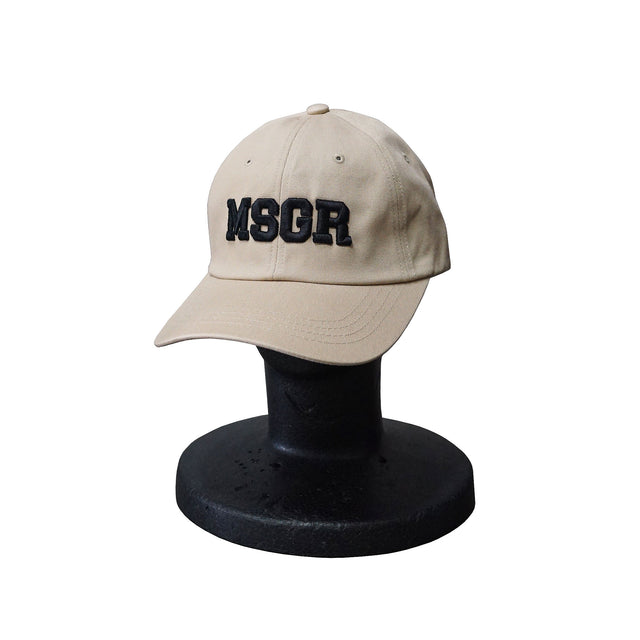 MSGR キャップ / 3D BLOCK LOGO 6PANEL CAP