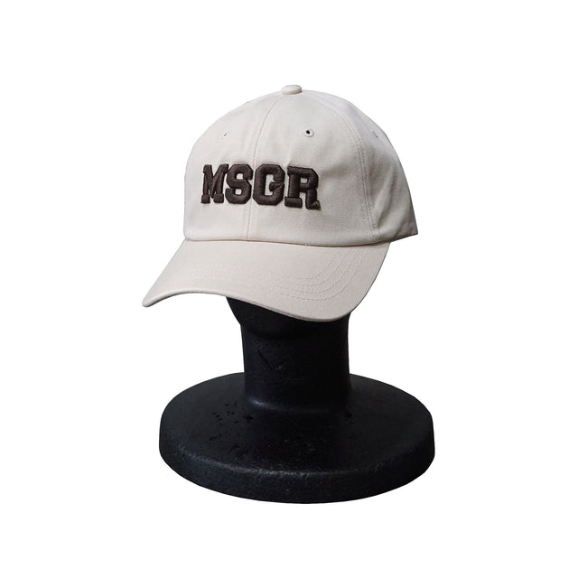MSGR キャップ / 3D BLOCK LOGO 6PANEL CAP