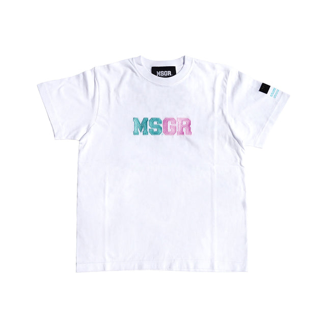 MSGR Tシャツ / BLOCK LOGO 18 EMBLOID PREMIUM TEE