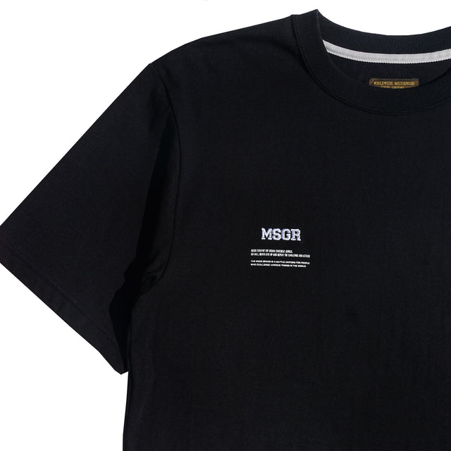 MSGR Tシャツ / 4 EMBLOID TEE