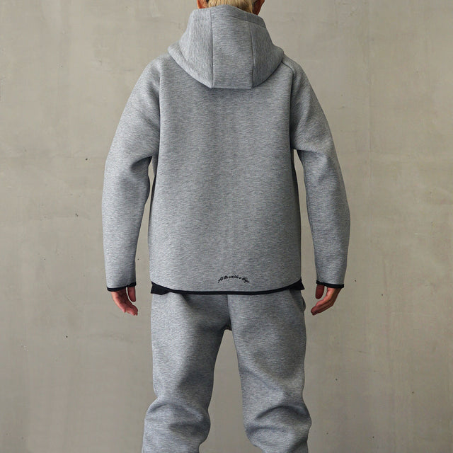 MSGR ジップパーカー / EMB MESSAGE 9.4oz BONDING ZIP HOOD