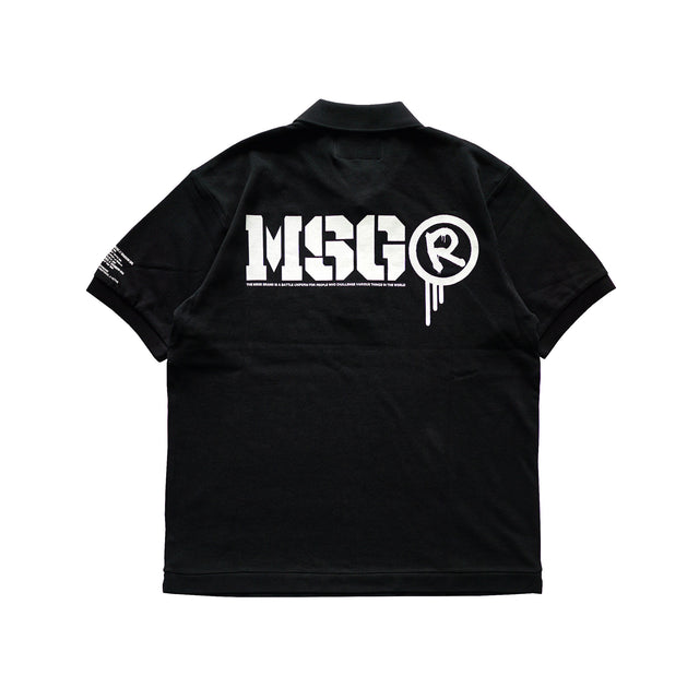 MSGR ポロシャツ / STENCIL LOGO PIQUE 6.0oz POLO