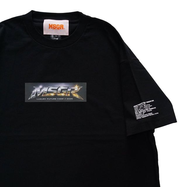 MSGR Tシャツ / METAL LOGO DRAWCORD 6.5oz TEE