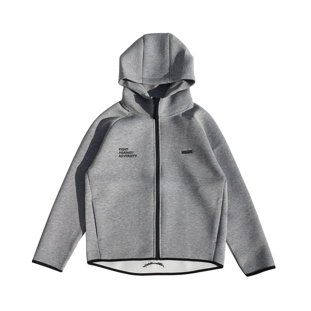 MSGR ジップパーカー / EMB MESSAGE 9.4oz BONDING ZIP HOOD