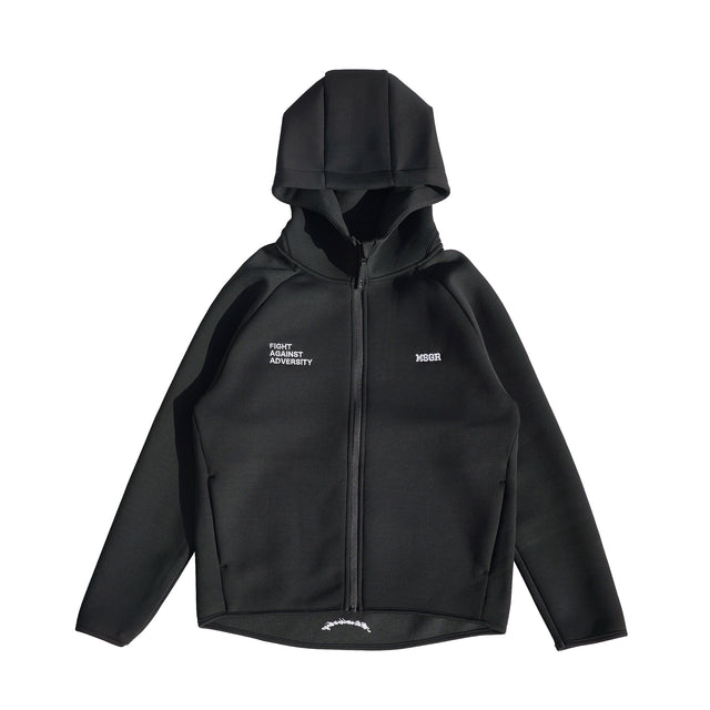 MSGR ジップパーカー / EMB MESSAGE 9.4oz BONDING ZIP HOOD