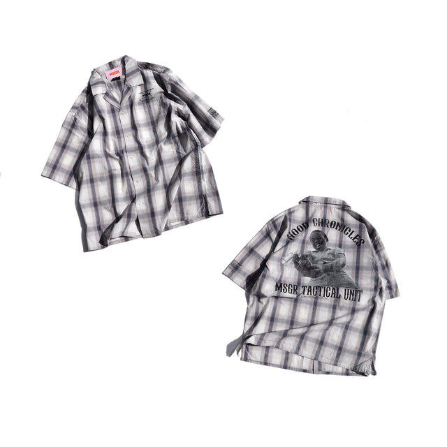 MSGR シャツ / HOOD CHRONICLES OPEN CHECK SHIRTS