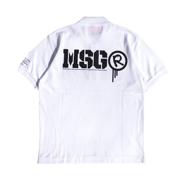 MSGR ポロシャツ / STENCIL LOGO PIQUE 6.0oz POLO